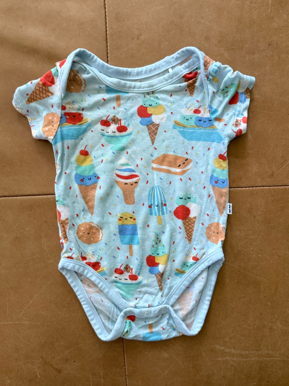 Little Sleepies Viscose Bamboo Onesie 0-3M
